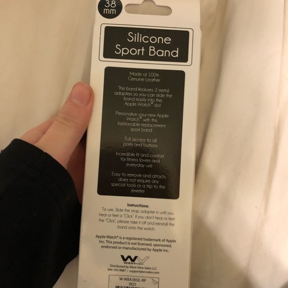 Pink apple watch band - Picture 3 of 3